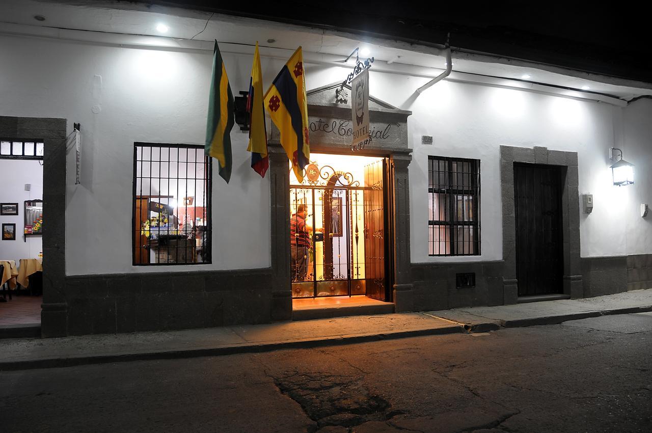 Hotel Y Restaurante Colonial Popayán Zewnętrze zdjęcie