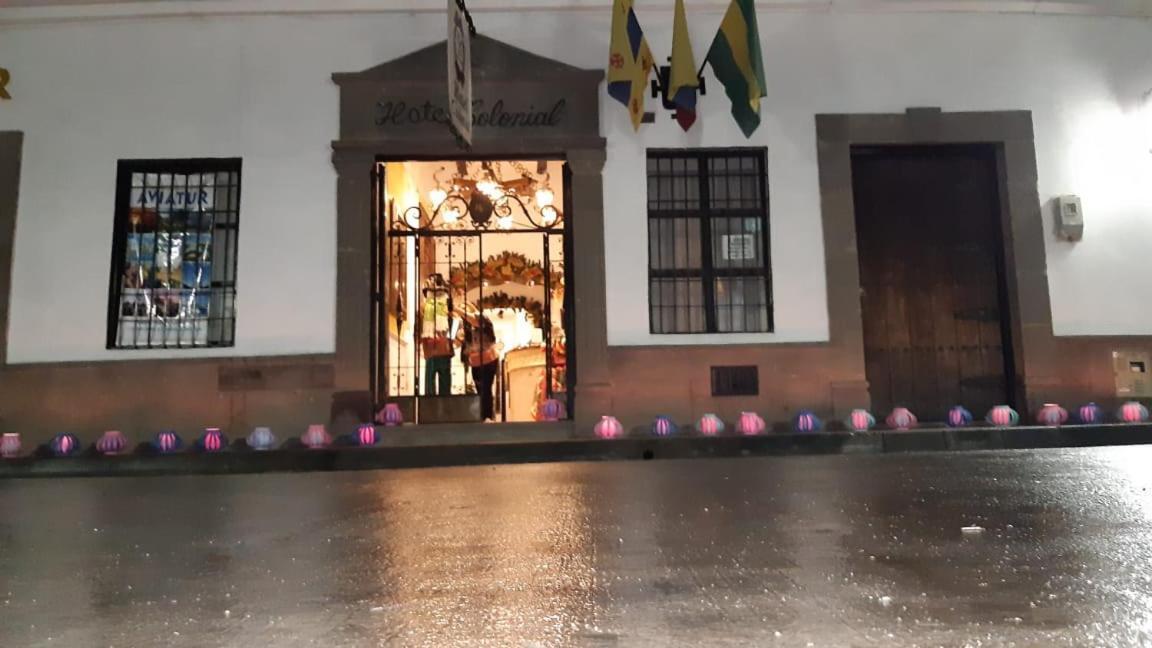 Hotel Y Restaurante Colonial Popayán Zewnętrze zdjęcie